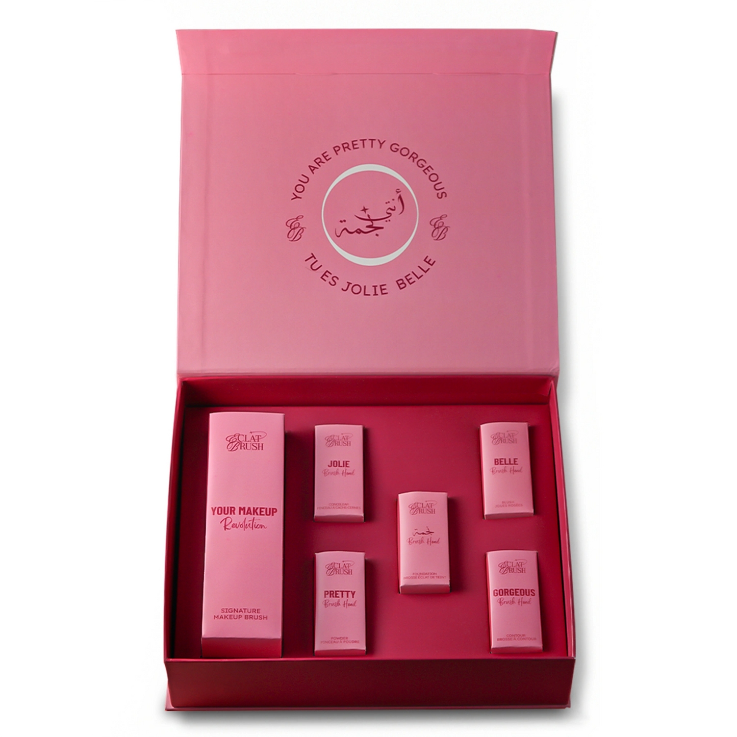 Your Makeup Revolution 5-Piece Rotating Artistry Set by Eclat Brush