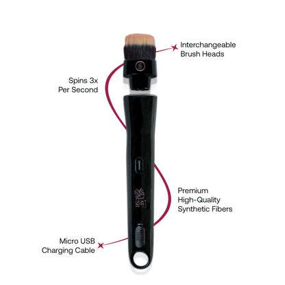 Jolie Concealer Brush Head: Pinceau à Cache-cernes by Eclat Brush